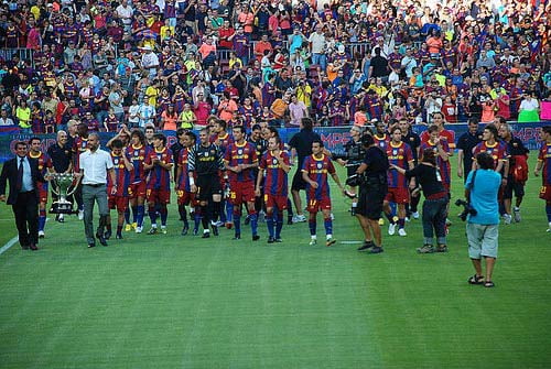 Opkomst met Super Cup (S. Vink)