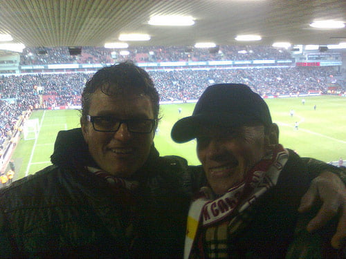 Jacco Salman bij Liverpool - Stoke City