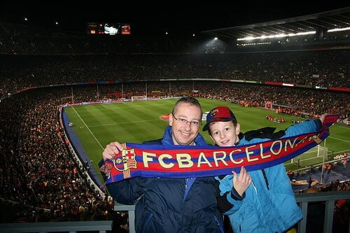 de heren Krumm, FC Barcelona - Real Madrid